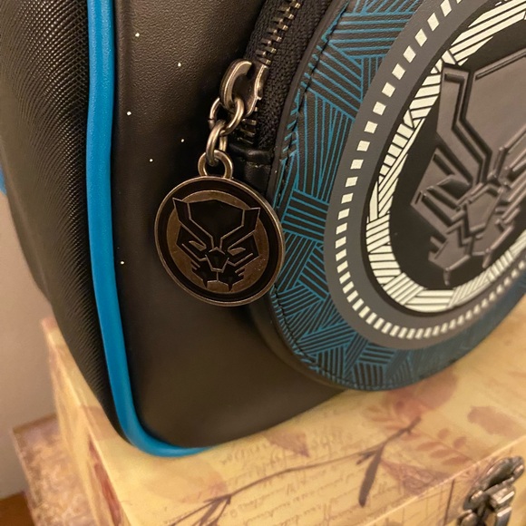 Marvel X Loungefly Funko Black Panther Wakanda Forever Blue & Black 🎃 Halloween - Picture 5 of 16